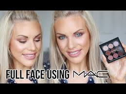 full face mac cosmetics makeup tutorial