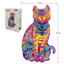 Plus, discover the deals to make puzzle night a cheap one. Lian Unique Shape Animal Cat Shaped Wooden Jigsaw Puzzles Decompression Assembling Adults Children Educational Toys Shopee Mexico