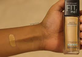 Maybelline Fit Me Matte Poreless Foundation Review 332