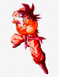 Kaioken is a super attack, transformation obtained from parallel quest 06. Goku Kamehameha Png Dragon Ball Goku Kaioken X 4 Transparent Png 561x1024 721785 Pngfind