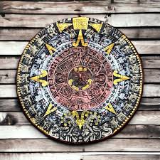 Handmade Artis Aztec Calendar 17