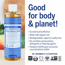 pure castile liquid soap tea tree