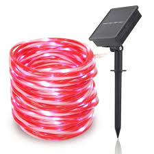 Led Solar Light Patio Outdoor Rope