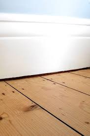 gap between skirting and floor