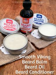 smooth viking beard oil balm conditioner