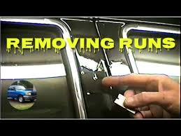 Remove Runs And Sags In Car Paint