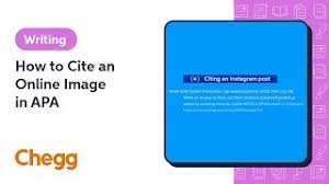 how to cite a picture or image in apa