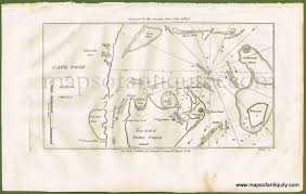 Cape Poge Marthas Vineyard Antique Maps And Charts