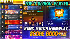 Grandmaster player vs heroic player. Global Top 1 Player Grandmaster Gameplay Garena Freefire Ab Jonty Youtube