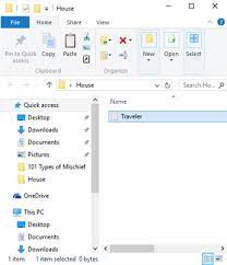 move files and folders in windows 10
