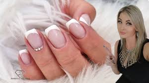 french manicure gel nails french