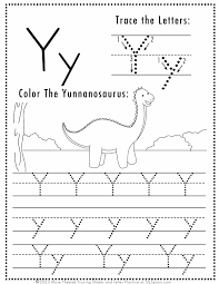 free letter y tracing worksheets sly