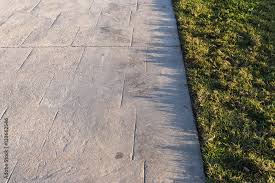 Stamped Concrete Pavement Outdoor With