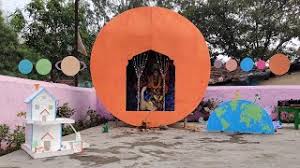 Saraswati puja wishes latest news videos and photos on saraswati. Saraswati Puja Pandal 2020 Wb Theme Solar System Youtube