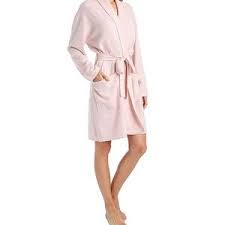 Anthropologie Pink Arlotta Cashmere Short Robe