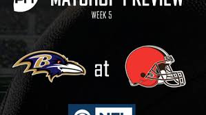 Nfl Week 5 Cbs Baltimore Ravens Cleveland Browns Nfl