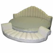 white modern round sofa bed for home