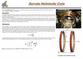 Serrata Helmholtz Coils