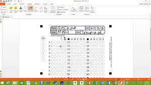 how to fill the zipgrade answersheet