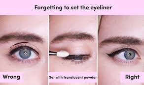 Felt tip liners glide on smoothly and usually have a darker/stronger color deposit on the. How To Apply Liquid Eyeliner 7 Mistakes To Avoid Making