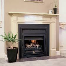 Open Gas Firebox Gas Fireplace Range