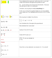 solving equations with fractions