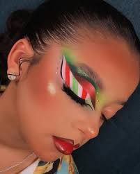 20 christmas holidays makeup ideas