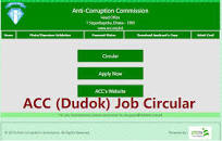 Anti Corruption Commission ACC Job Circular "2023" এর ছবির ফলাফল