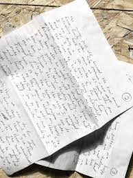 a letter from a prisoner
