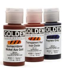 Golden Fluid Acrylics Collections From