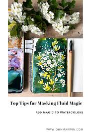 top tips for masking fluid magic with