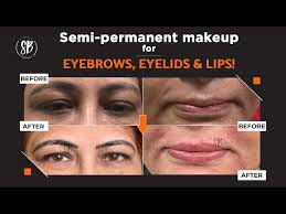 lips with semi permanent makeup