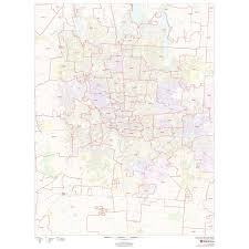 Large detailed map of columbus. Columbus Ohio Zip Codes The Map Shop
