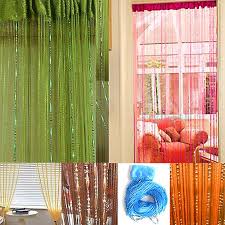 beaded string door curtain divider room