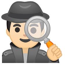 Man Detective Light Skin Tone Icon Noto Emoji People