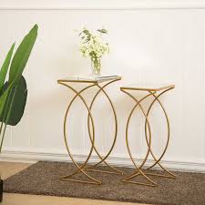 Glass Accent Tables Metal Accent Table