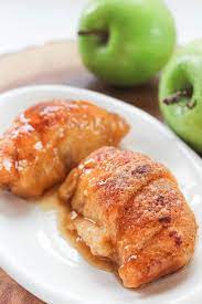 Easy Apple Dumpling Recipe Baking Beauty gambar png