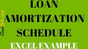 loan amortization schedule explained