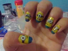 deable me minions nail art how to