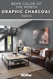 Color Of The Month Graphic Charcoal
