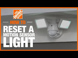 How To Reset A Motion Sensor Light