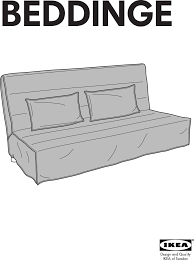 ikea beddinge sofa bed cover embly