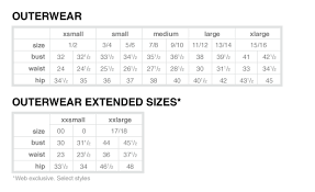Experienced Aeropostale Size Guide 2019