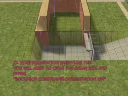 Walk Out Basement On The Sims 2