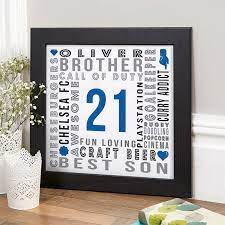 21st birthday gifts present ideas for
