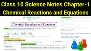 Cbse Class 10 Science Notes For Chapter