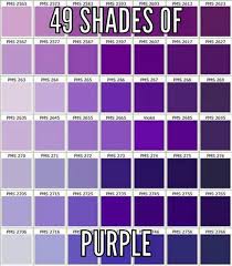49 Shades Of Purple In 2019 Pantone Color Chart Purple