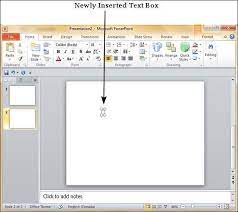 adding new text bo in powerpoint 2010