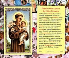 saint anthony for divine protection