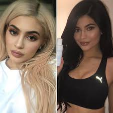 I also really loved her bronze hair during falling in love era. Kylie Jenner Dying Hair Back To Black Makeover After Platinum Blonde Hollywood Life